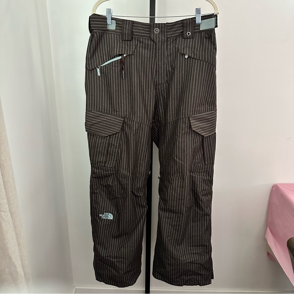 The North Face Brown Cargo Pants with Adjustable Waist